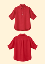 Gaia Linen Top