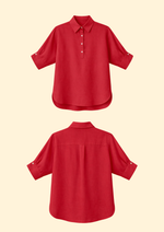 Gaia Linen Top
