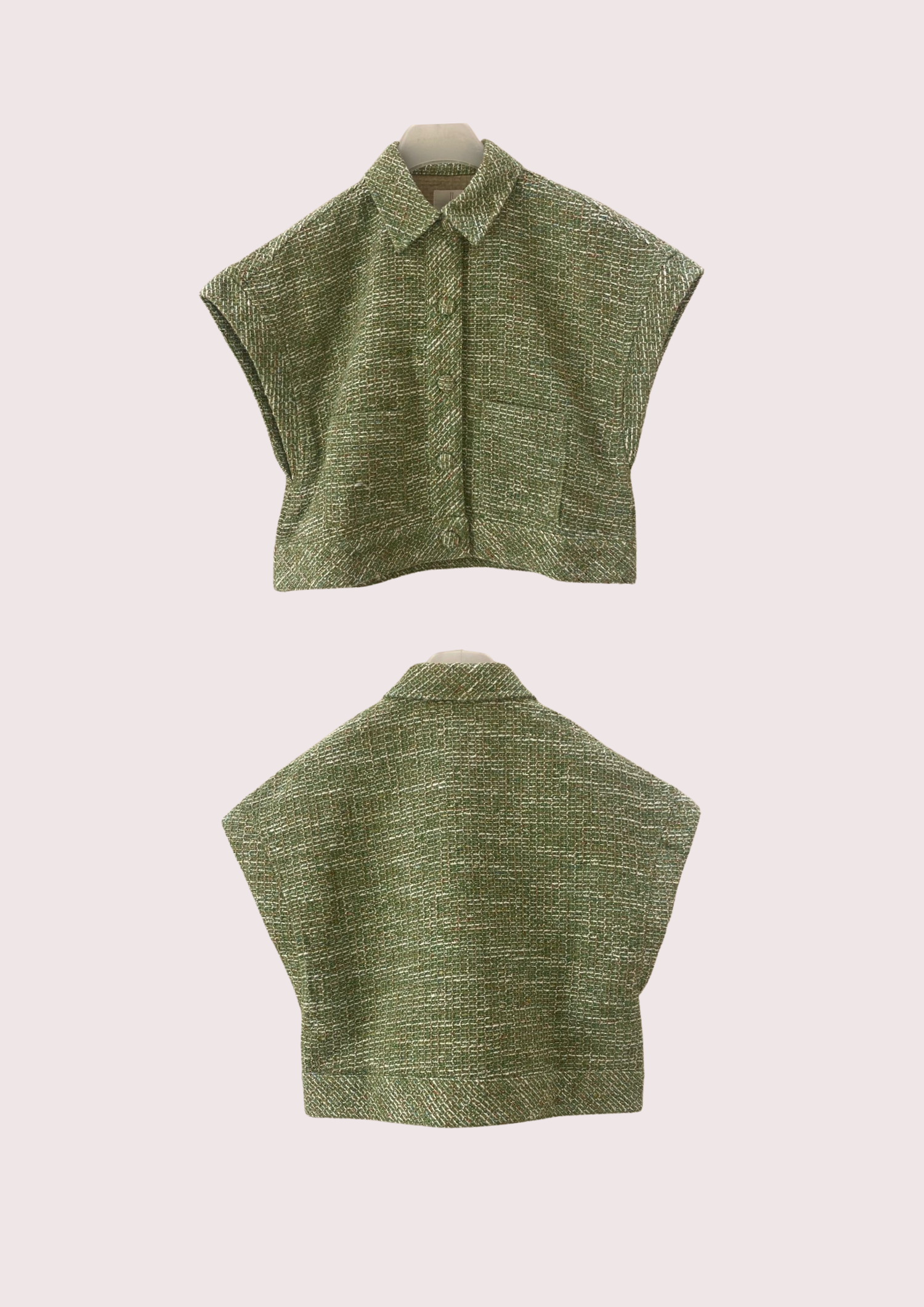 Geli Tweed Top