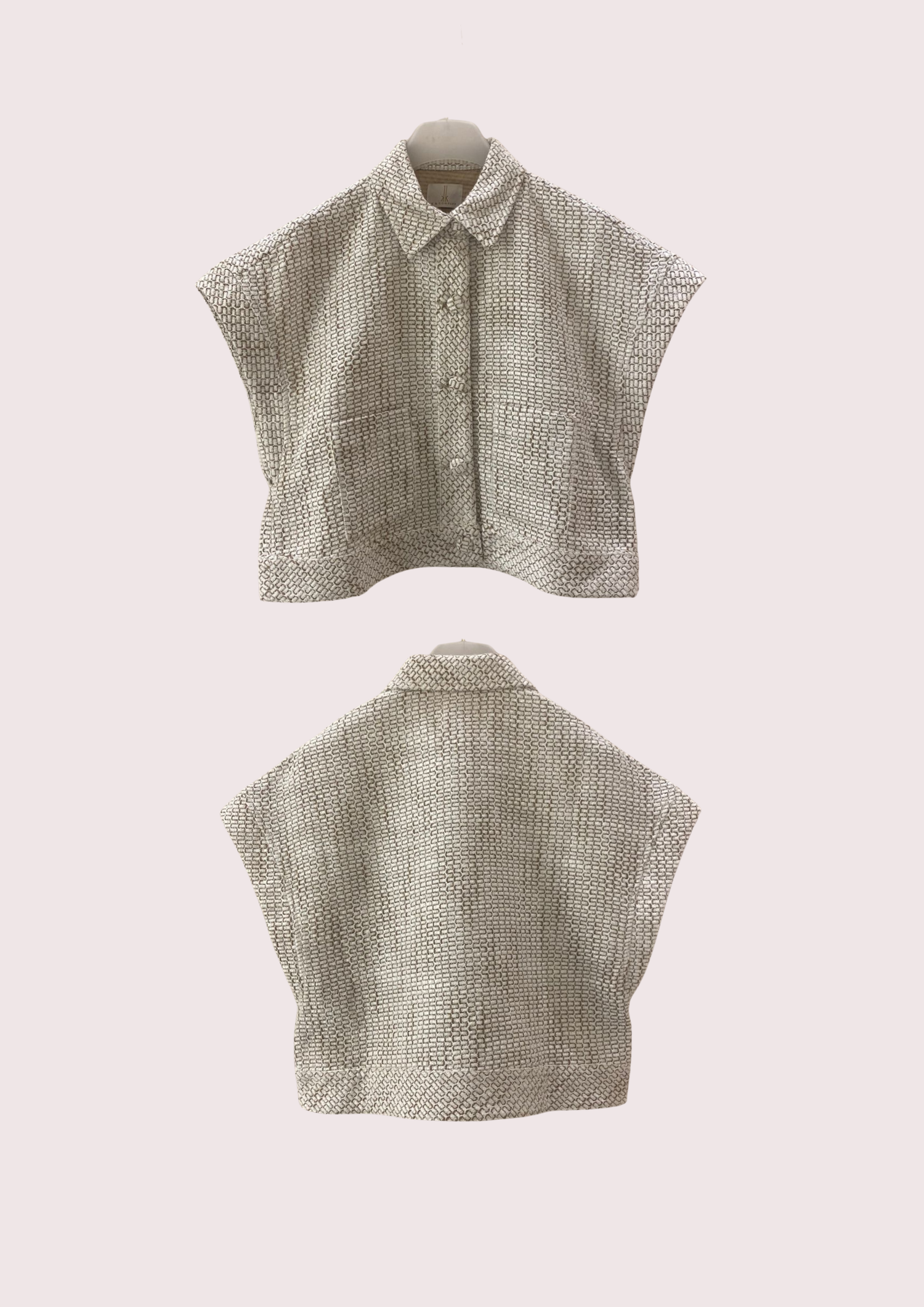 Geli Tweed Top