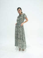 Isabelle Beaded Polysilk Gown