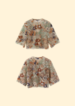 Islette Sequined Tulle Top