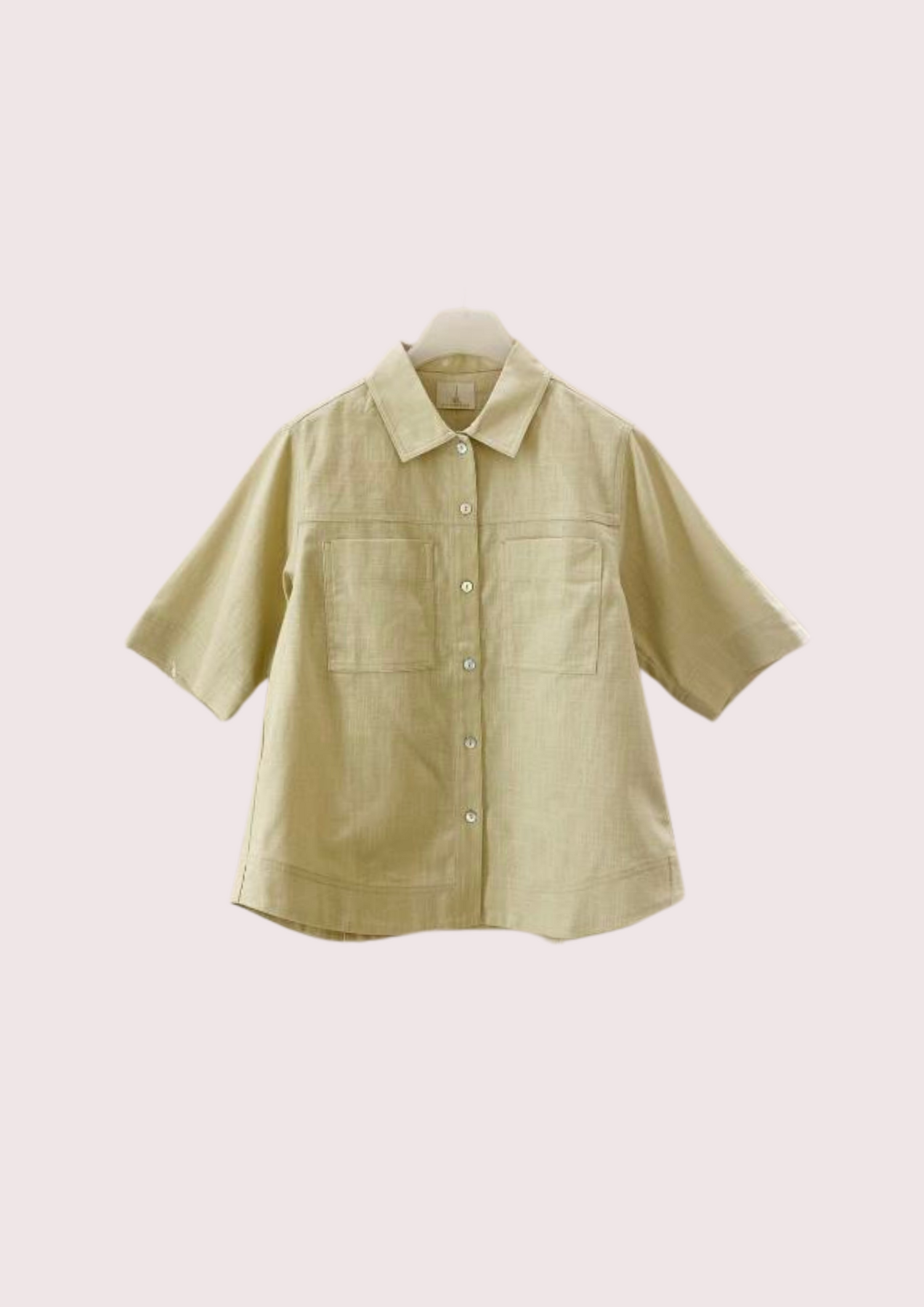 Karen Thick Linen Blouse