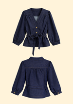 Lucine Denim Top