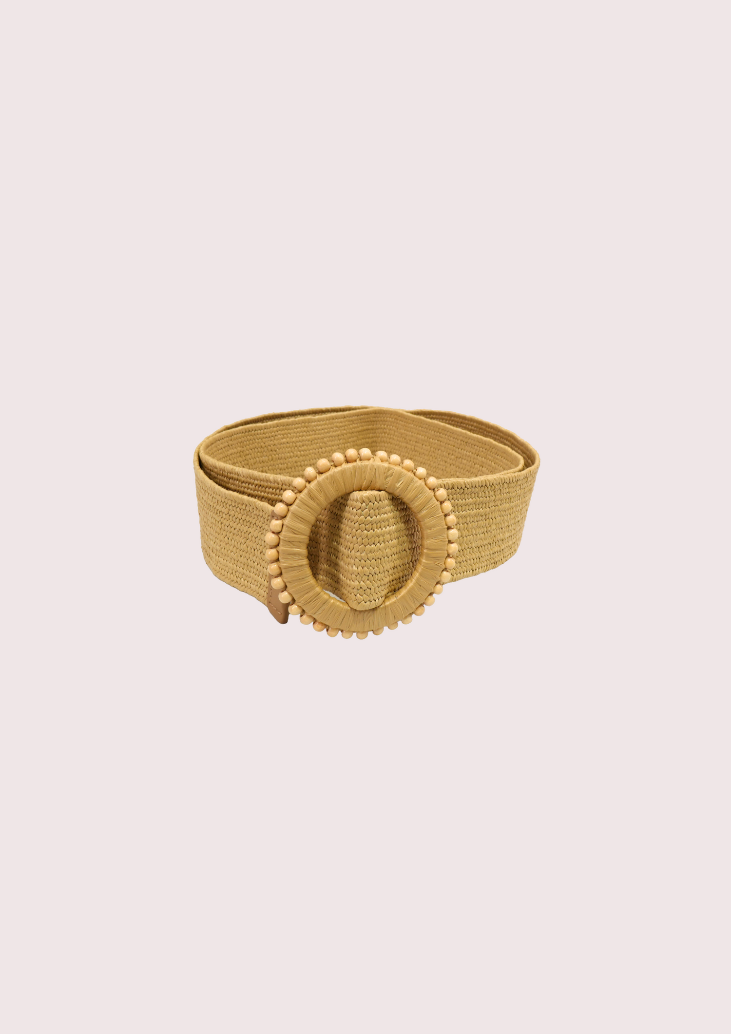 Natural Ring Buckled Belt