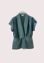 Raven Linen Blouse