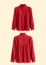 Victoria Linen Top