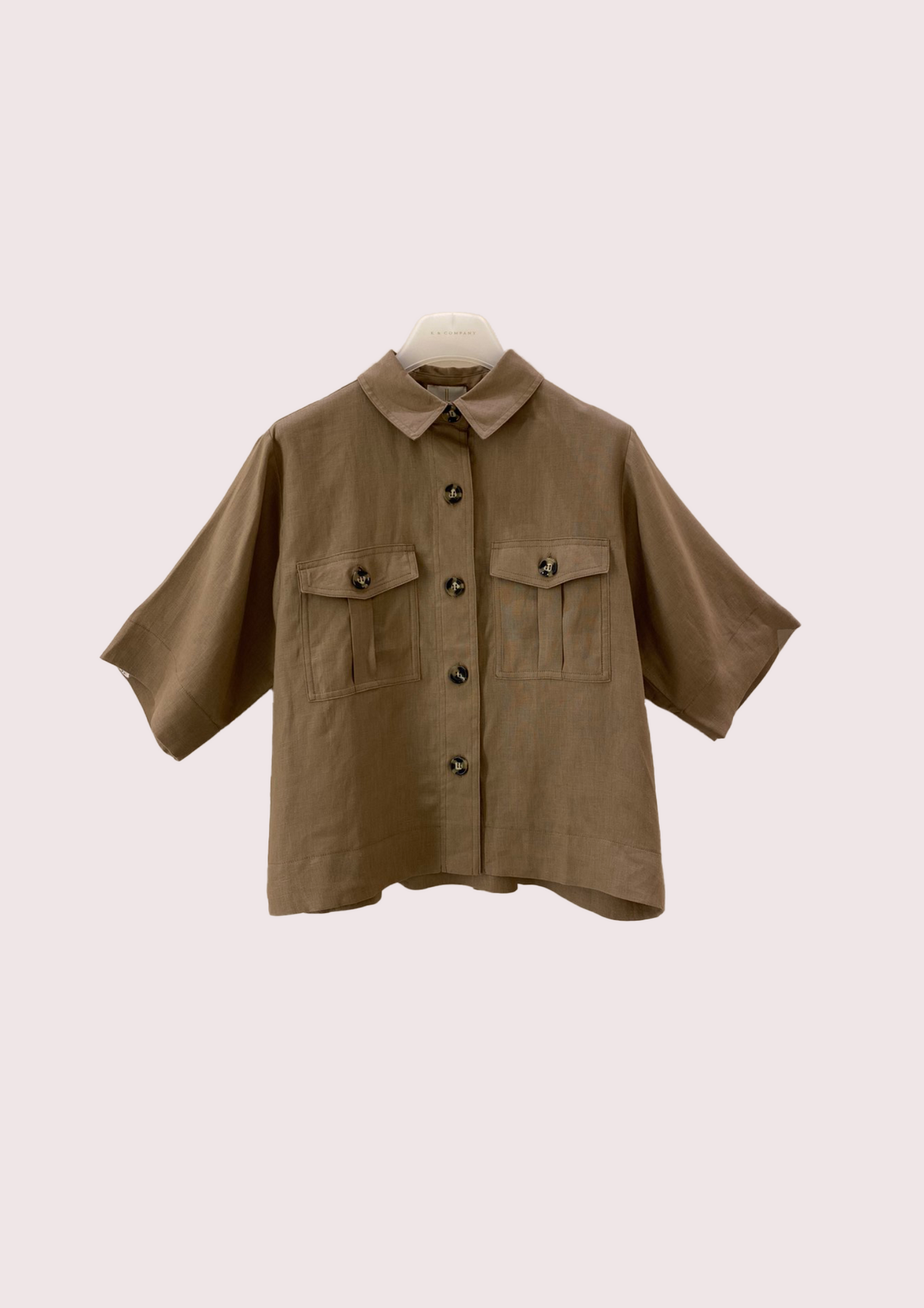 Becky Linen Blouse