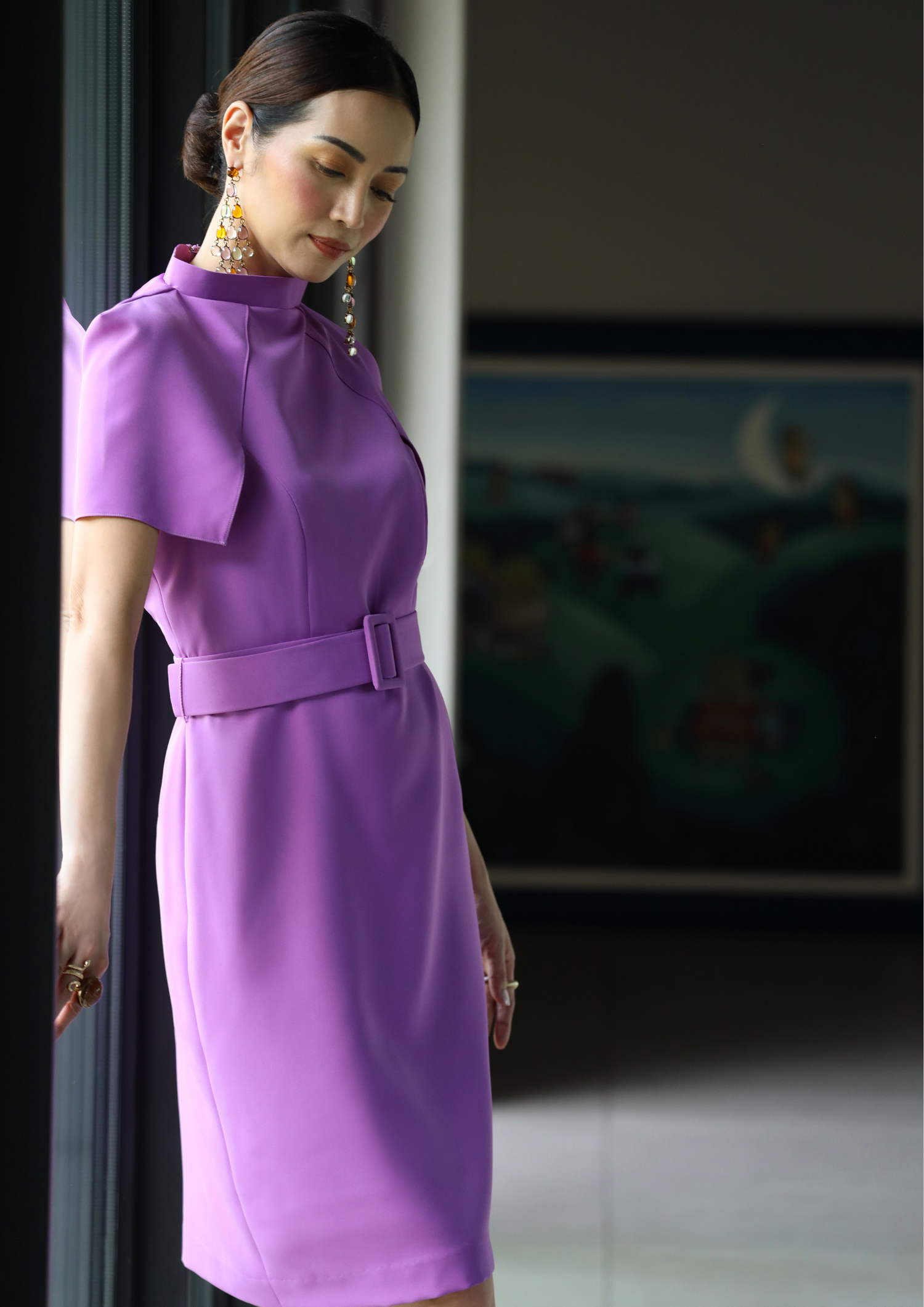 Estelle Suiting Dress