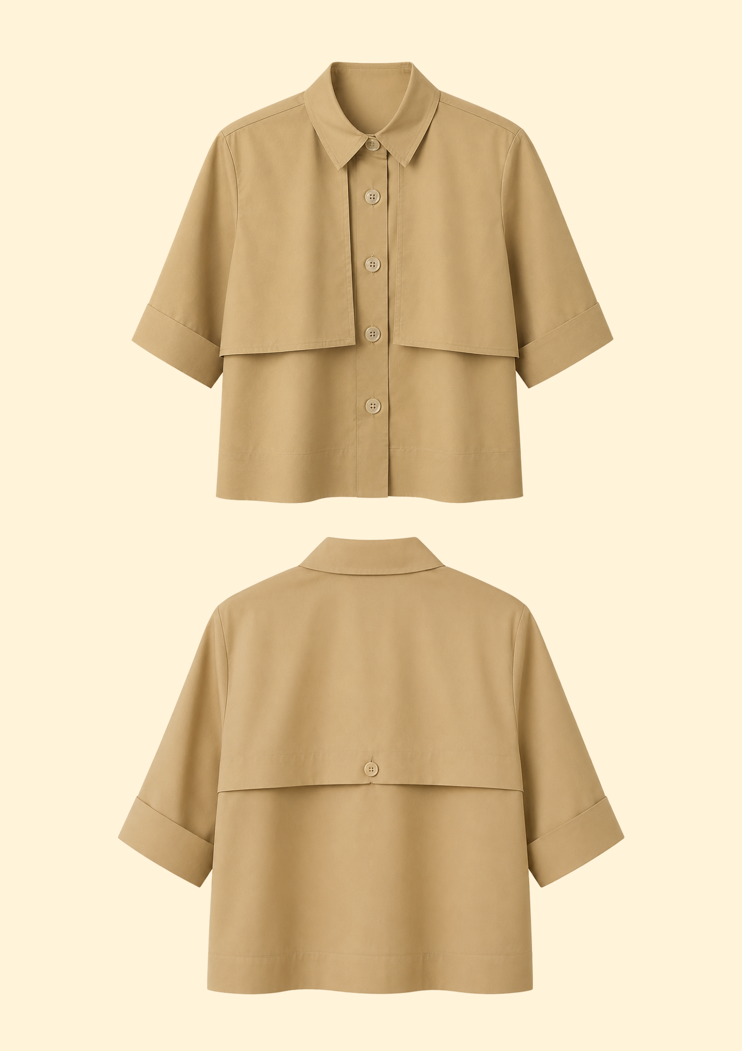 Audrey Cotton Poplin Top