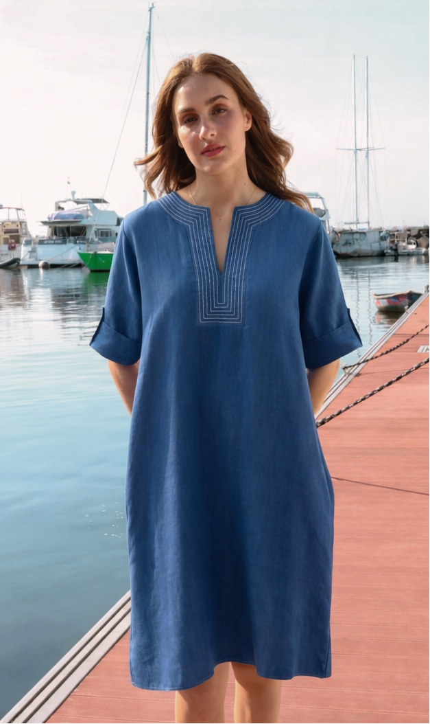 Sanya Linen Dress