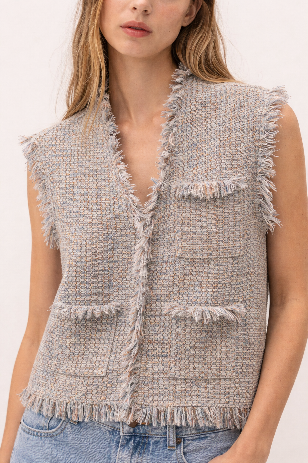 Colette Tweed Vest