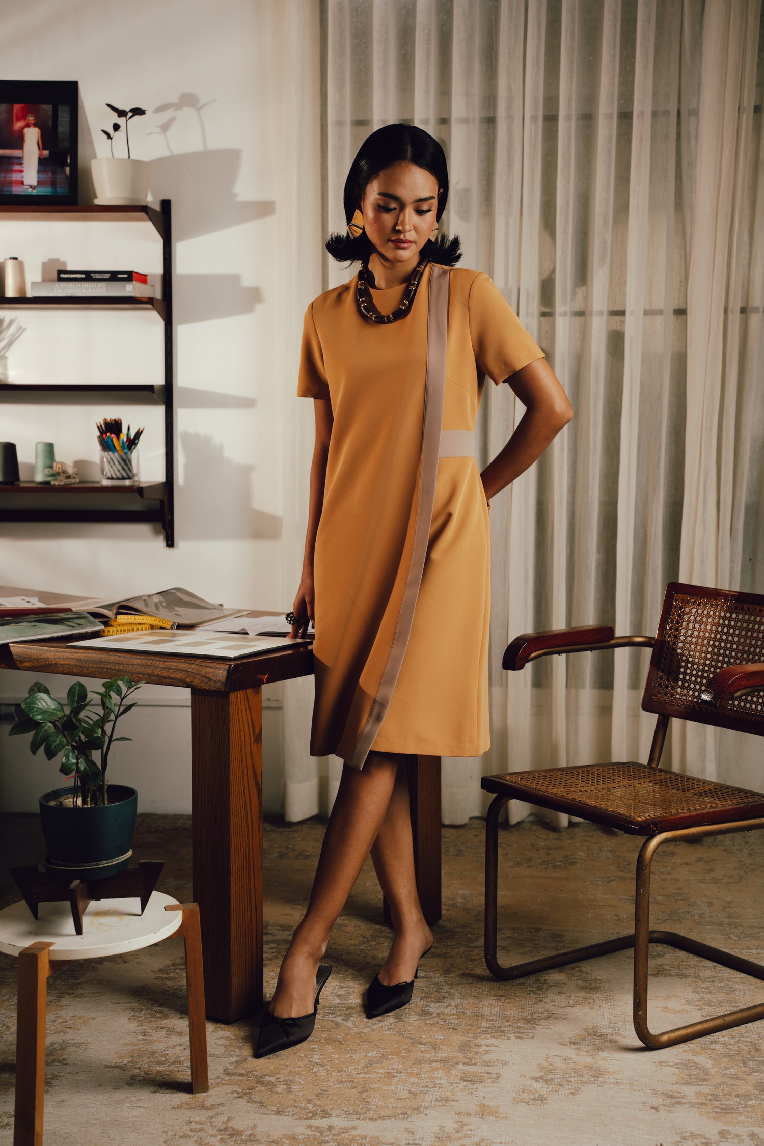 Margot Suiting Dress