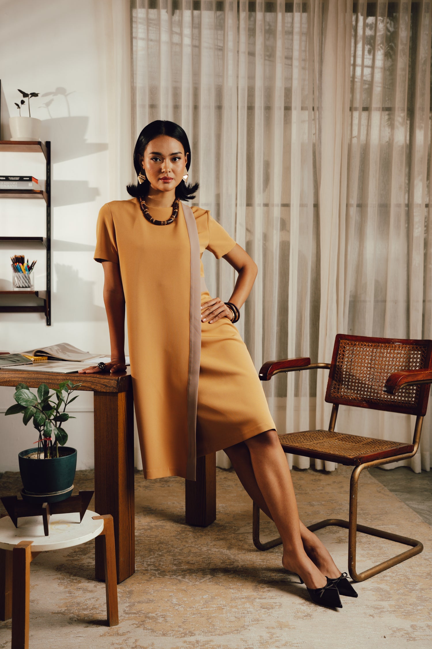 Margot Suiting Dress