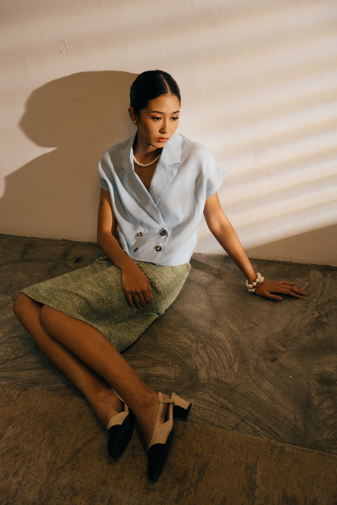 Hanzel Tweed Skirt