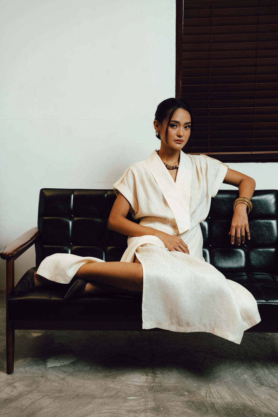 Cecilia Linen Dress