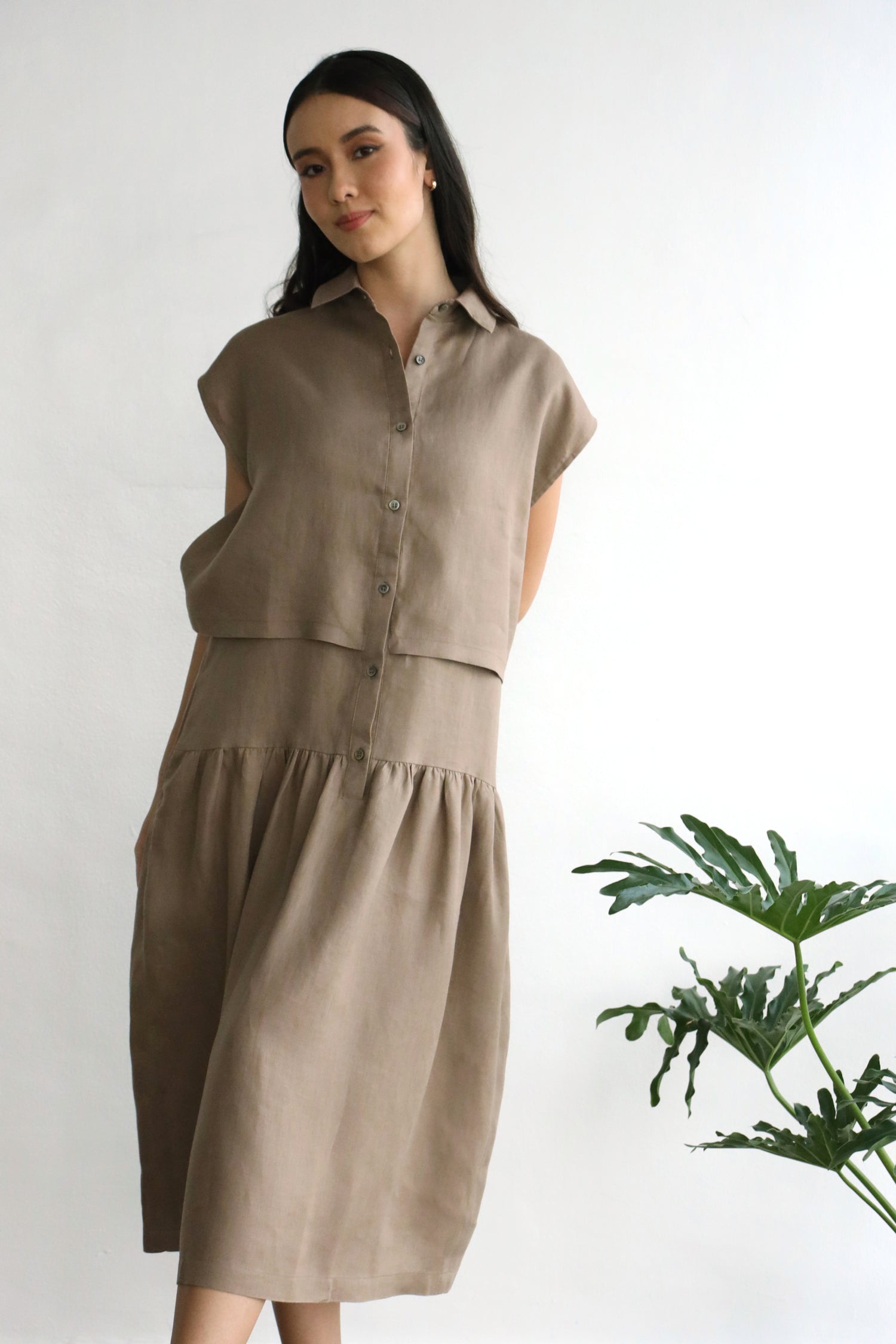 Grethel Linen Dress