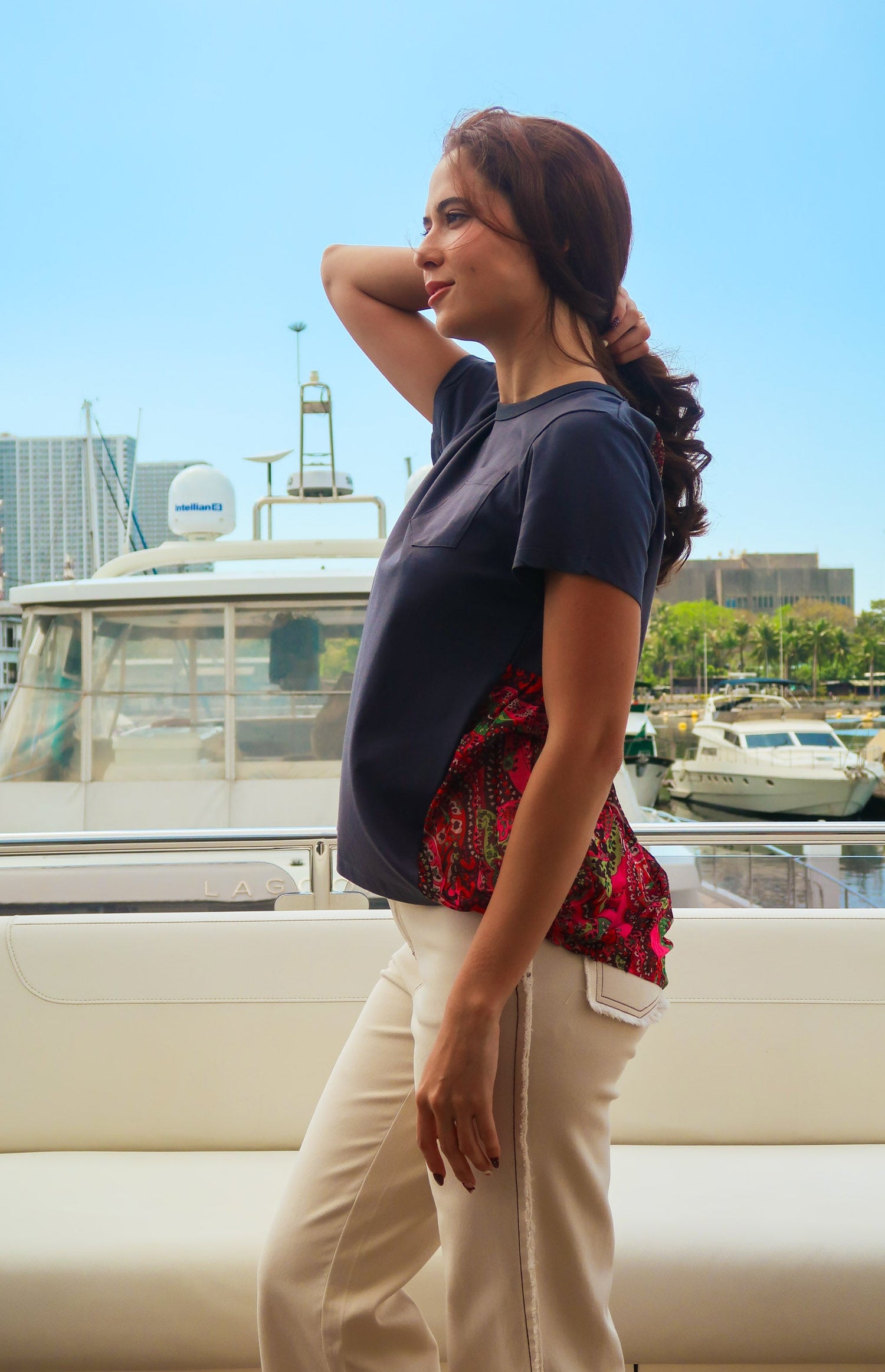 Pia Pleated Shirt