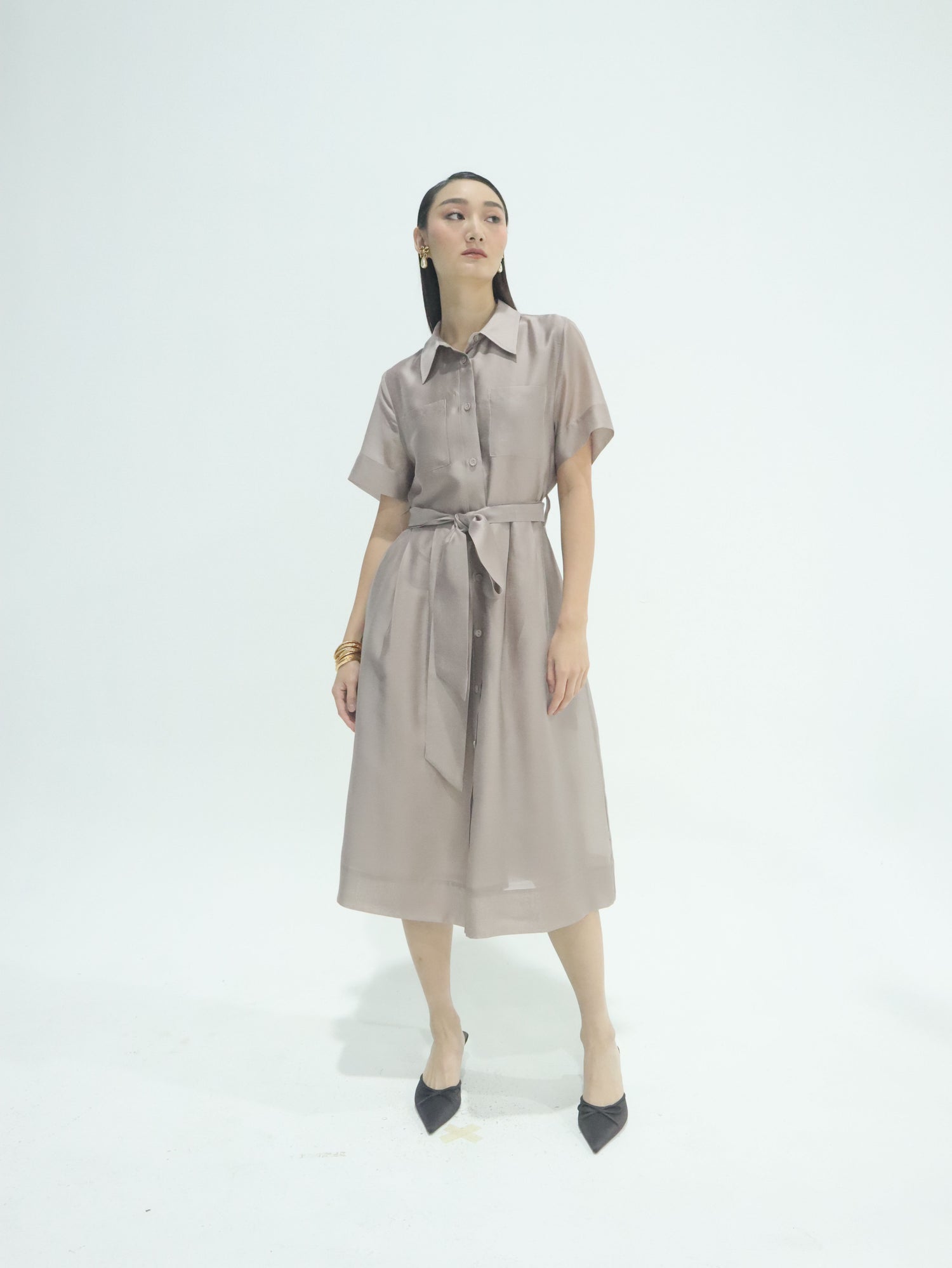 Rebecca Polysilk Dress