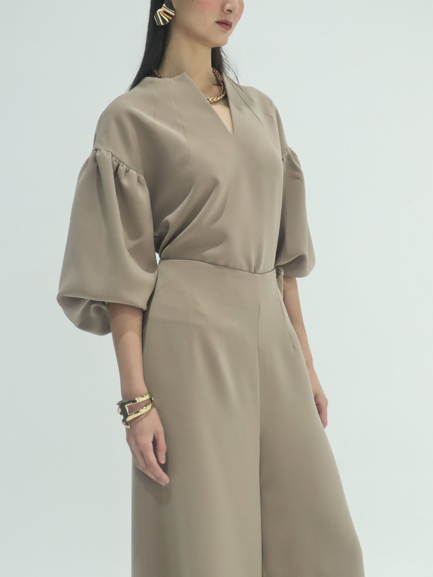 Paris Suiting Blouse