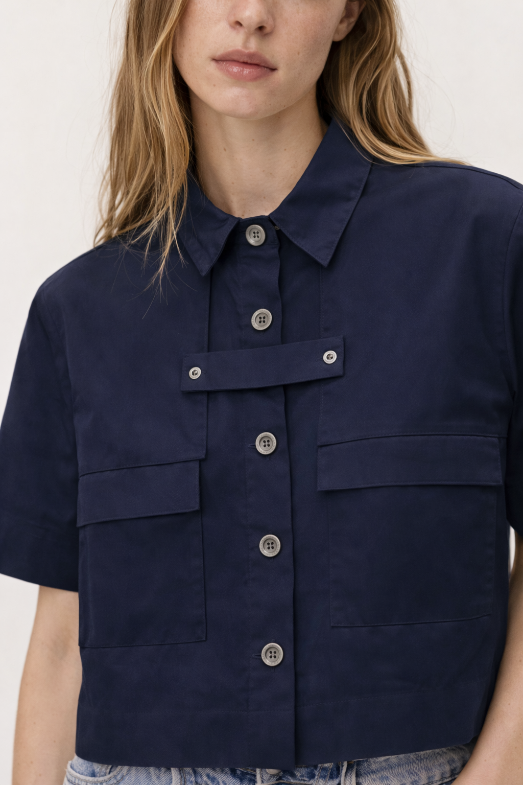 Jordyn Poplin Blouse