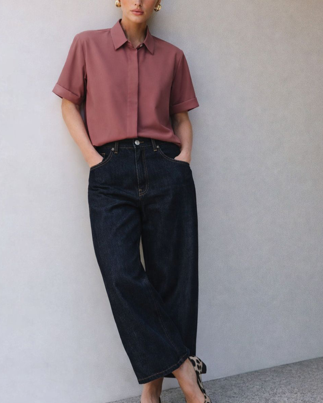 Priscilla Poplin Top